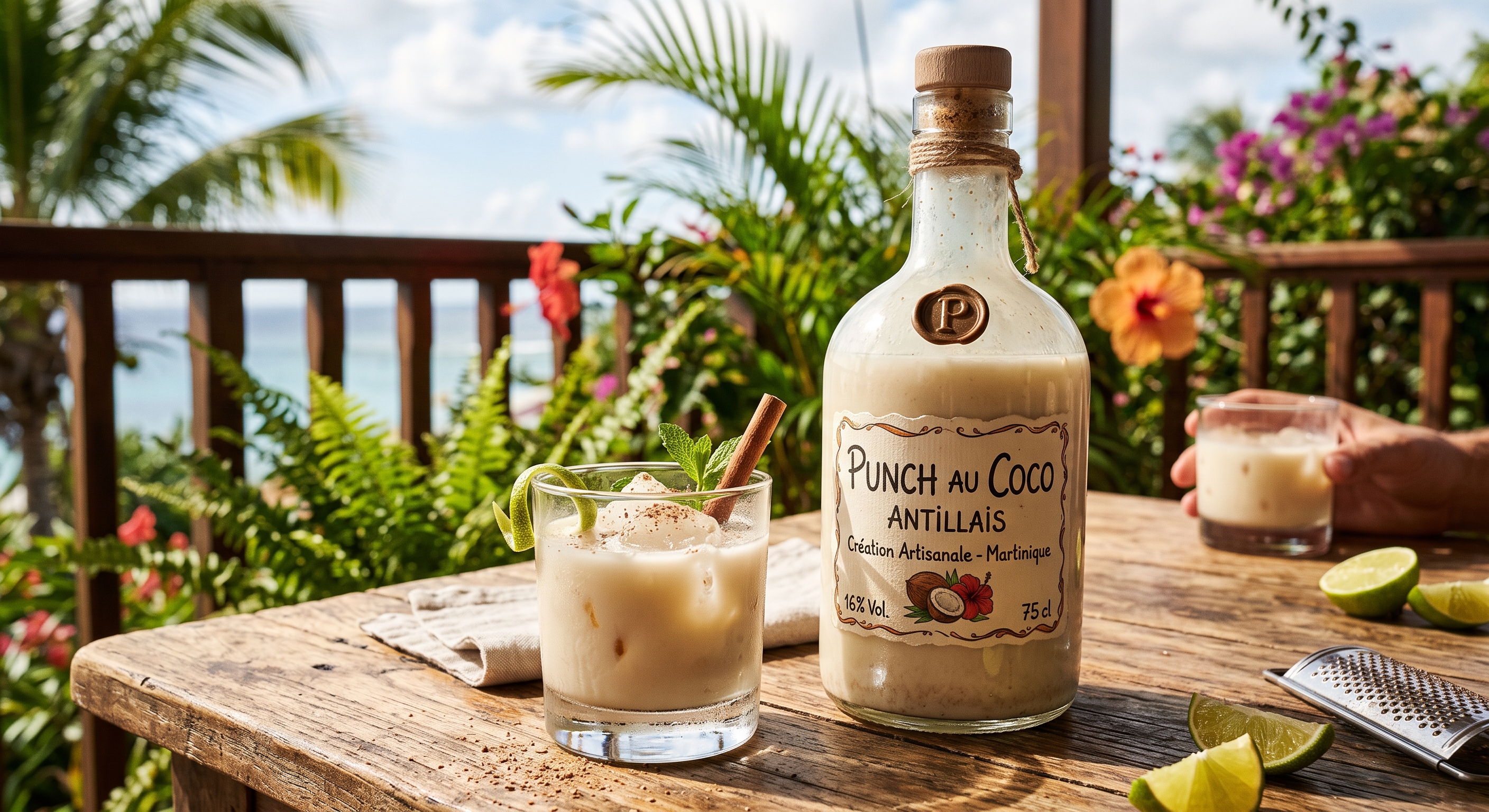 punch au coco antillais
