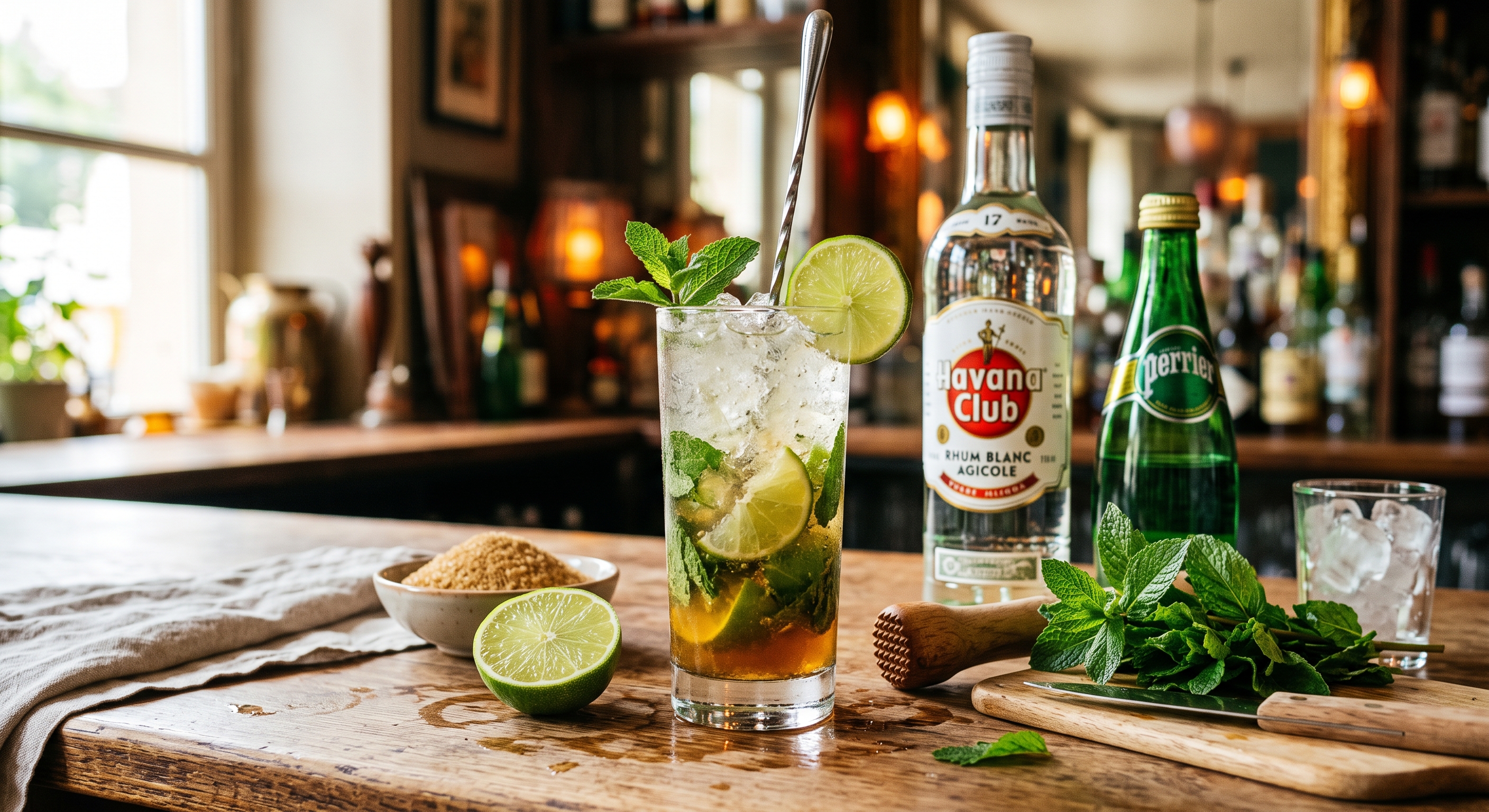 COCKTAIL A LA MENTHE