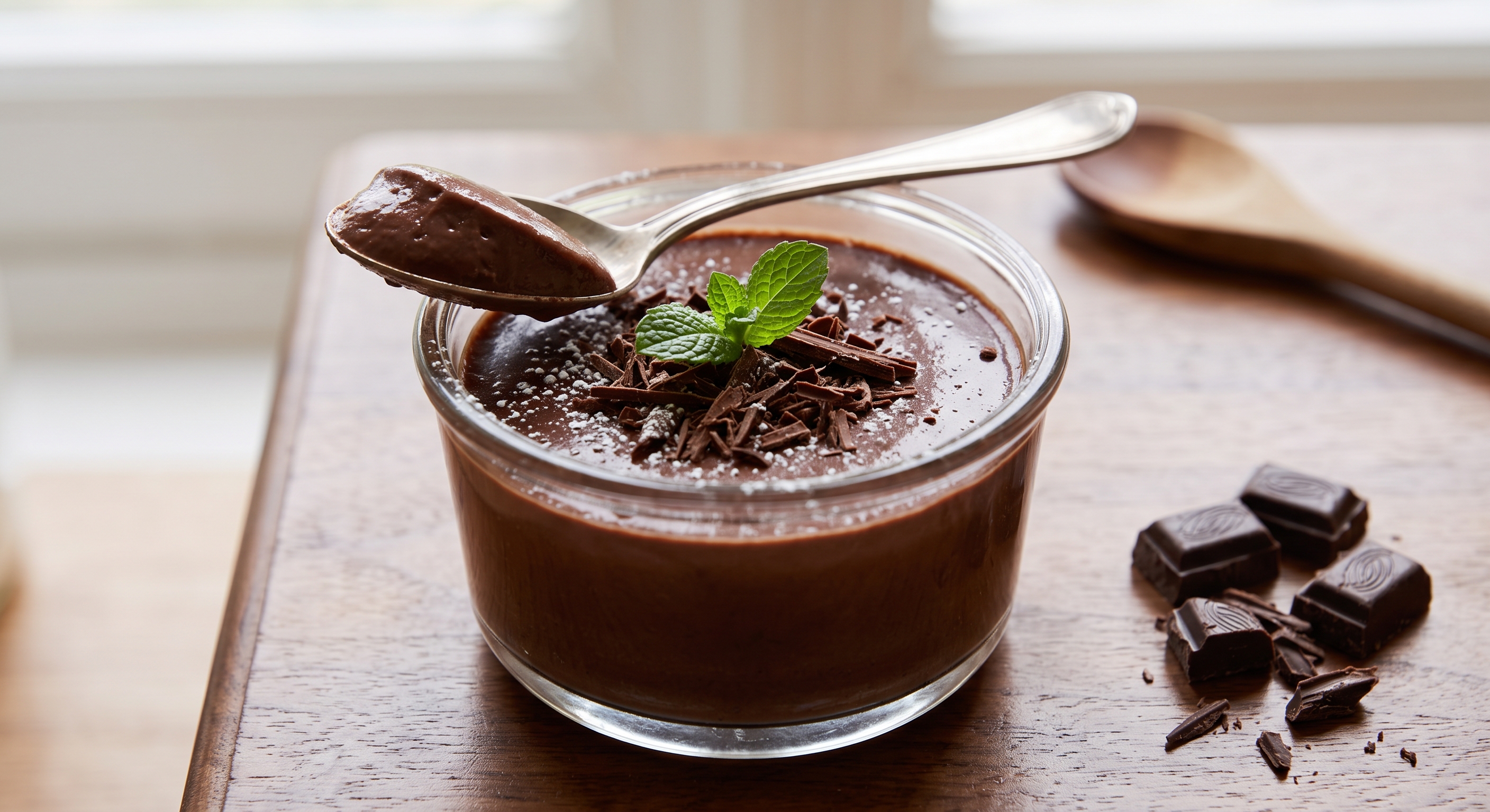 pouding au chocolat