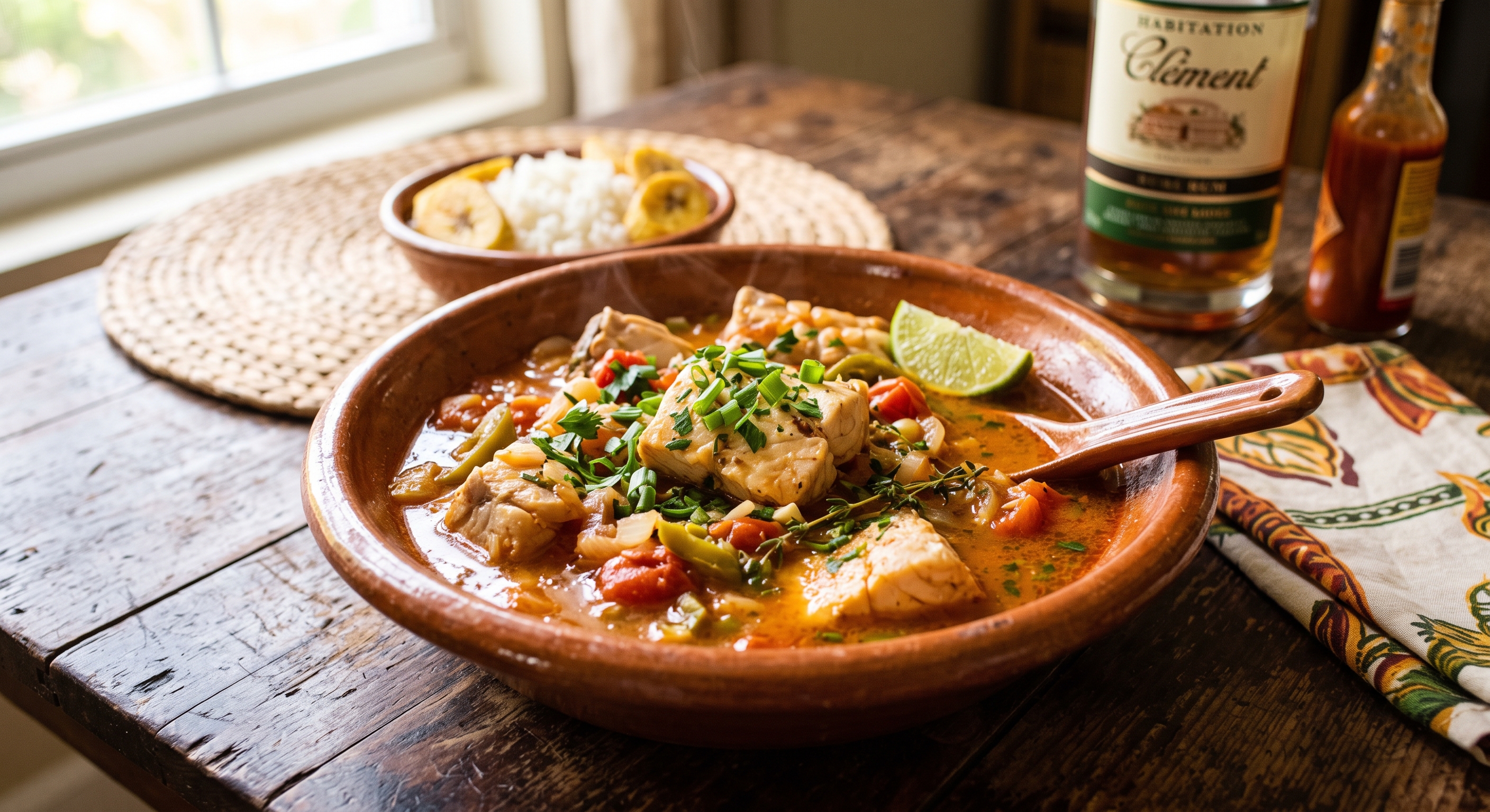 court-bouillon de poisson antillais