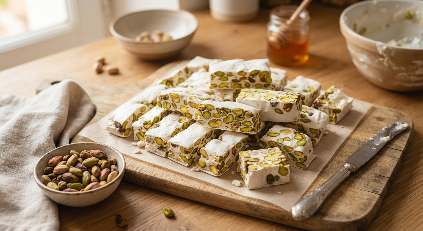 nougat de pistaches