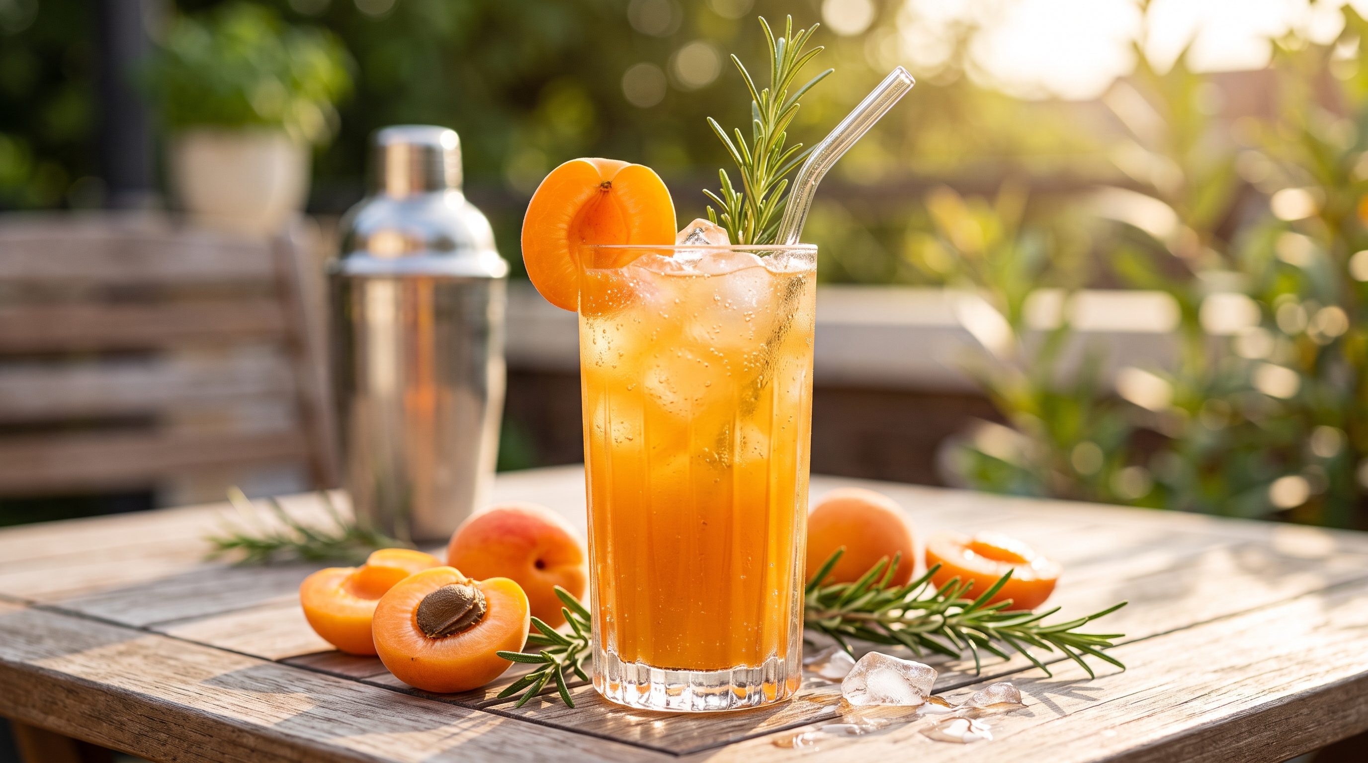 cocktail a l’abricot